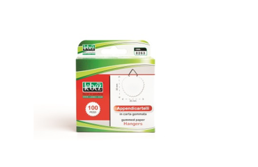 APPENDICARTELLO GOMMATO 100 PZ LEBEZ