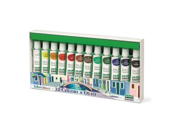 COLORI OLIO MARIE'S 12 TUBETTI 12 ML